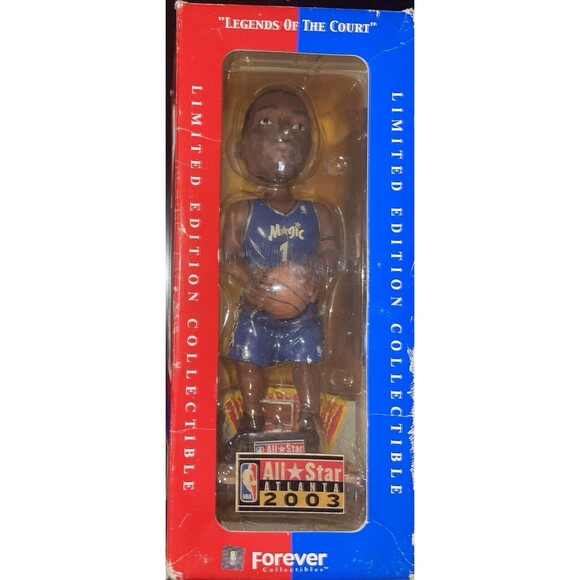 Tracy McGrady Forever Collectibles Bobble Head “Legends Of The Court” Magic - Picture 1 of 3